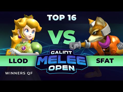 Galint Melee Open Top 16 - Llod(Peach) vs SFAT (Fox) - Winners Quarter Final