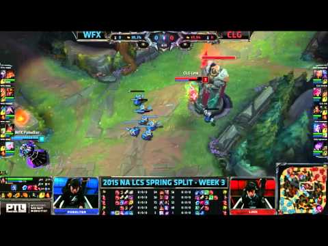 Winterfox vs CLG | S5 NA LCS Spring 2015 Week 3 Day 1 | WFX vs CLG W3D1G5 VOD 60FPS