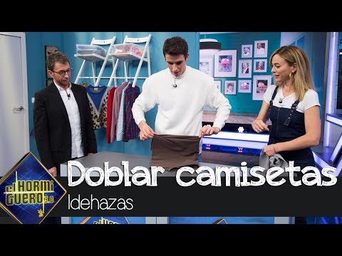 Alex Márquez demuestra su dominio doblando camisetas con el truco de Marta Hazas - El Hormiguero 3.0
