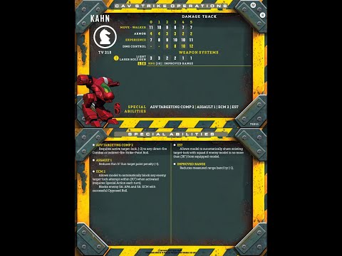 Battletech- Alpha strike - CAV strike operations Here is why all three should be in your collection!