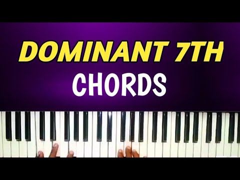 How To BUILD & APPLY DOMINANT 7TH chords in any songs. #dominant7 chords