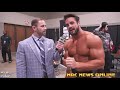 IFBB Pro League Classic Physique Pro Logan Franklin interview : 2020 NPC Texas State Championships