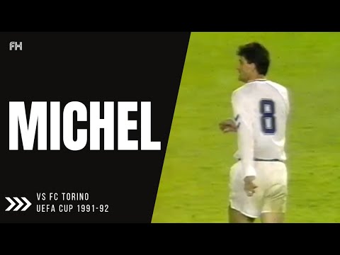 Michel ● Skills ● Real Madrid 2:1 FC Torino ● UEFA Cup 1991-92