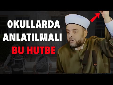 This sermon should be taught in schools. These topics should now be included in school curriculum...