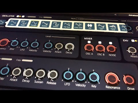 LAGRANGE - Multi-Engine Synthesizer - Let’s Check It Out - Tutorial for the iPad