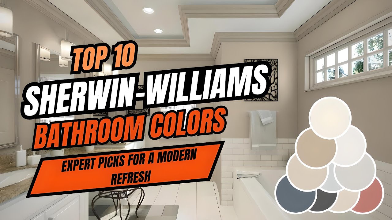 Top 10 Sherwin-Williams Bathroom Colors for 2025: Expert Picks for a Modern Refresh