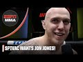 Serghei Spivac calls out Jon Jones after #UFCVegas68 win! ? | UFC Vegas 68