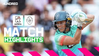 Trent Rockets Women VS Oval  Invincibles Women