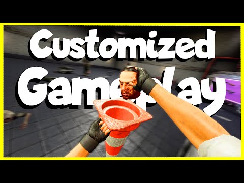CUSTOMIZE your gameplay with the all NEW update for Hard Bullet VR | Ultimate weapon creations