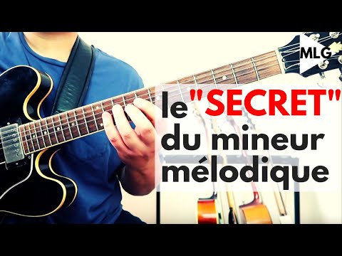 Gamme mineure mélodique : le "truc" à comprendre...