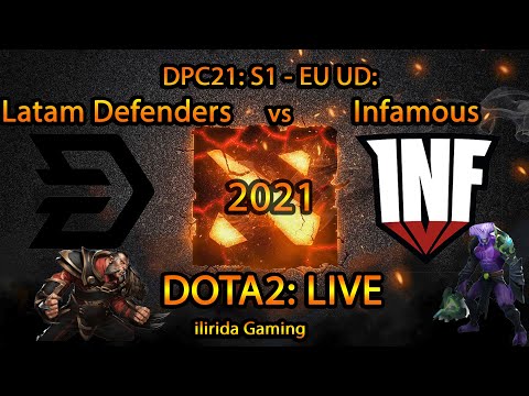 Infamous vs Latam Defenders Highlights 2021 DreamLeague Season 14 DPC EU