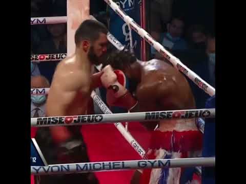 Artur Beterbiev stopping Marcus Browne