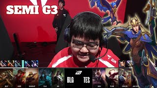 BLG vs TES - Game 3 | Semi Final S14 LPL Spring Playoffs 2024 | Bilibili Gaming vs Top Esports G3