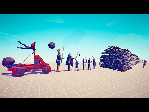 MEDIEVAL FACTION vs EVERY GOD - 🏹Totally Accurate Battle Simulator TABS