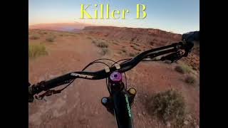 A Fast and Technical decent at Moab Brands