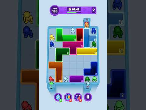 [Drop Away: Color Puzzle] - Level 136 #games #gameplay #androidgames #puzzle