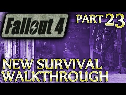Ⓦ Fallout 4 New Survival Walkthrough ▪ Part 23: Glorious Missile Turrets