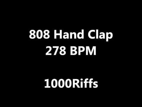 808 Hand Clap : 278 BPM - Beats Per Minute