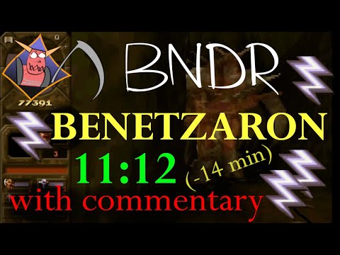 [WR] SPEEDRUN - DUNGEON KEEPER: Deeper Dungeons - 12. Benetzaron [11:13] /with Commentary