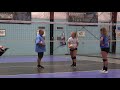 7 7 19 I Savannah And Saylor I Volleyball With Coach Bert Clip 1