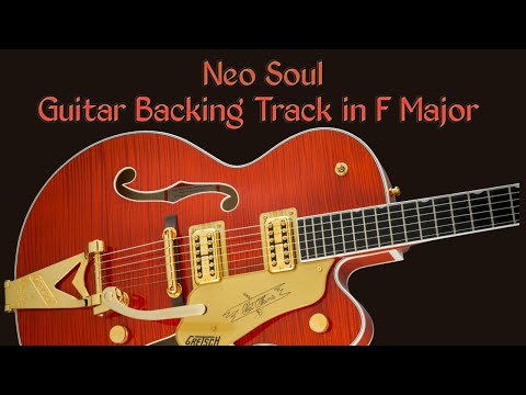 Neo Soul Guitar Backing Track in F major