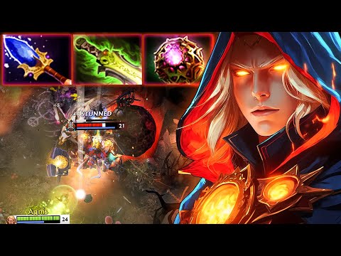 E-BLADE Invoker PERFECT Game vs Magnus Mid |  Dota 2 Invoker