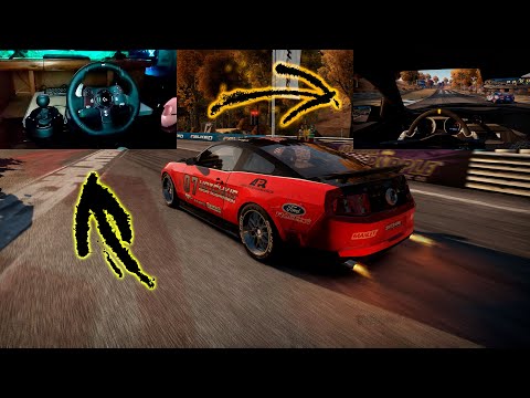 600BHP Ford Mustang GT500 / NFS Shift 2 Unleashed (4K 60FPS) Steering Wheel Gameplay