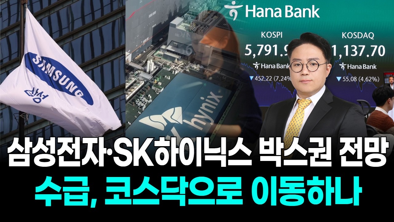삼성전자·SK하이닉스 박스권 전망… 수급, 코스닥으로 이동하나