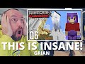 THIS IS INSANE! Grian 100 Hours In Minecraft Hardcore: Episode 6 - THE CHALLENGE (REACTION!)