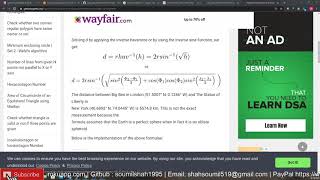 How to calculate Distance  between two city or  2 points ( lat, lon) based on Haversine Formula