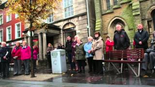 preview picture of video 'Remembrance Day at Caernarfon November 11th 2013'