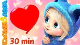 ❣️Happy Valentine’s Day | Skidamarink +More Nursery Rhymes and Baby Songs by Dave and Ava❣️