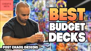 I Ranked The BEST Budget/Rogue Decks In Yu-Gi-Oh POST Chaos Origins!
