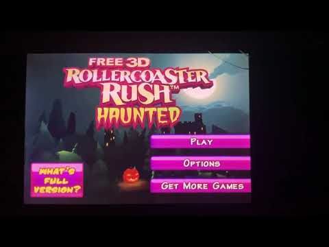 Playing Haunted 3D Rollercoaster Rush FREE