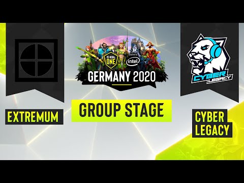 Dota2 - EXTREMUM vs. Cyber Legacy - Game 1 - ESL One Germany 2020 - Group Stage