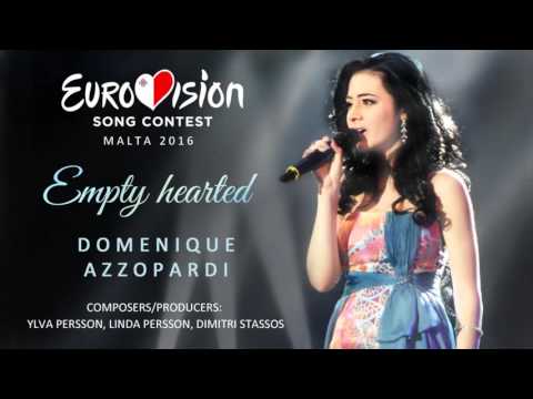 Domenique Azzopardi - Empty Hearted - Eurovision Malta 2016