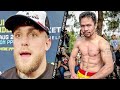 "PACQUIAO IS A LEGEND" JAKE PAUL REACTS TO MANNY PACQUIAO LOSING TO YORDENIS UGAS