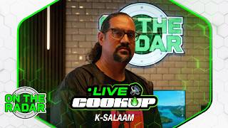 K-Salaam Cooks Up A Crazy Beat & Scratches Over It! (OTR LIVE COOKUP)