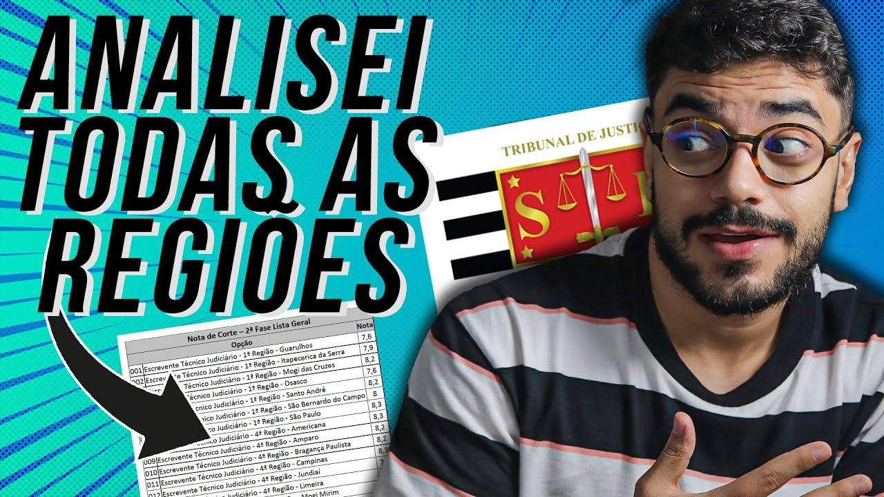 Escolha Essa Região No TJ-SP! Análise de Nota de Corte TJ-SP 2024