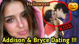 Addison rae and Bryce Hall Caught KISSING in Halloween Night !! ( They are Back Together)