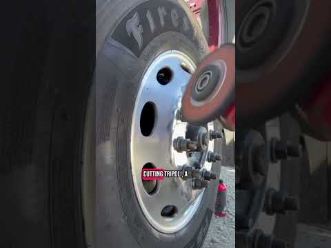Aluminum polishing basics. #metalpolishing #metalpolish #trucking #detailing