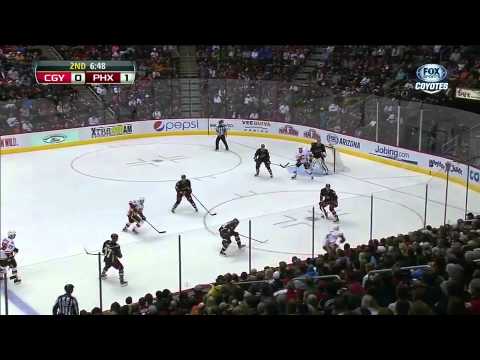Phoenix Coyotes VS Calgary Flames  - 18.2.2013 - 4:0