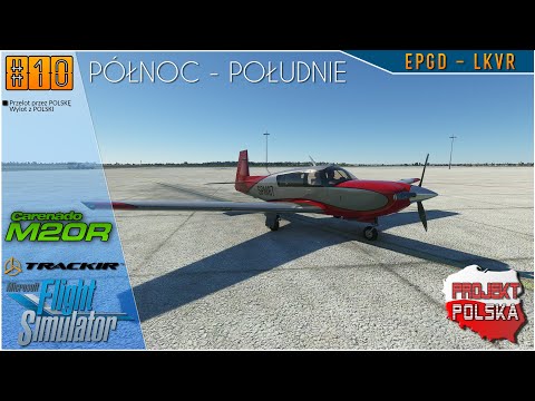 ✈ MSFS 2020 -  Projekt: POLSKA WIELKANOCNA :) #10 - EPGD - LKVR -- Północ - Południe