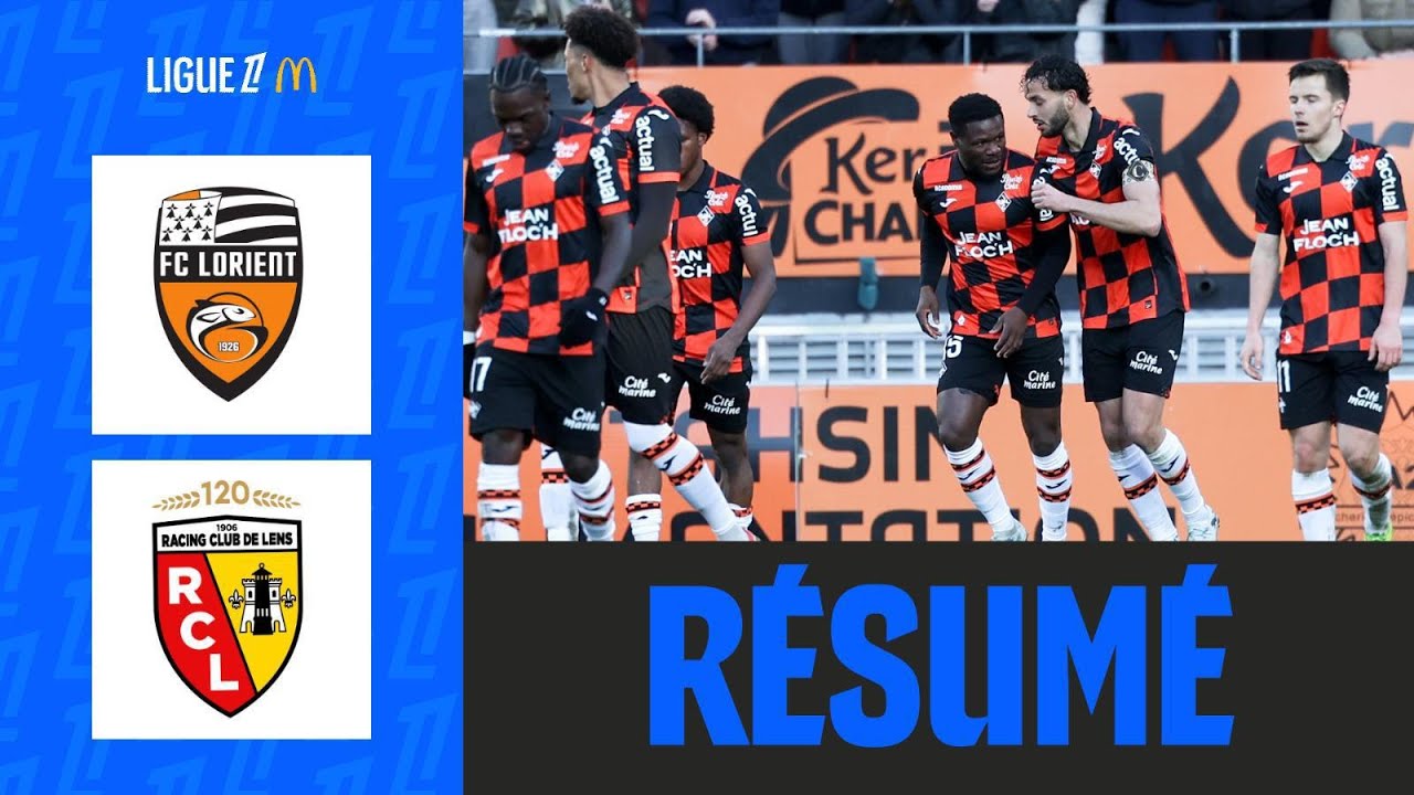 Lorient vs RC Lens Highlights