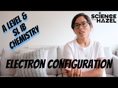 Drawing Electron Configurations - A Level & SL IB  Chemistry - SCIENCE WITH HAZEL