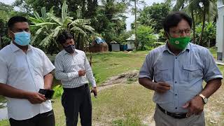 Exchange of views with the students of Chototula gaon Girls College regarding the assignment