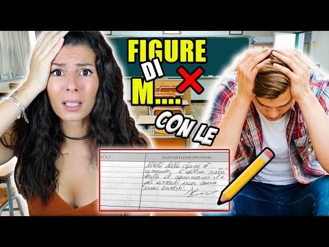 FIGURE DI M.... con le NOTE SCOLASTICHE ❌✏️ insegreto #122