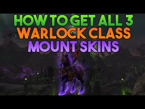 How to get ALL 3 Warlock Class Mount Skins!