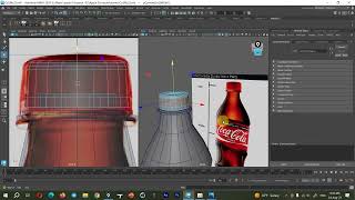How to model Bottle | Maya Tutorial -002
