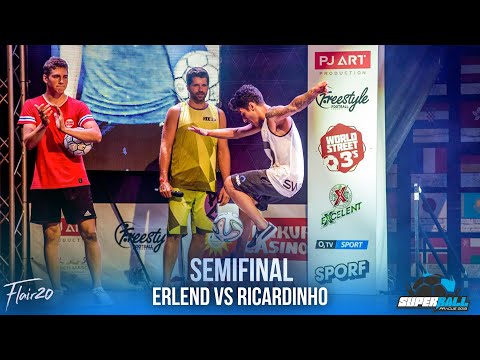 Erlend Fagerli v Ricardinho - Semi-Final | Super Ball 2017